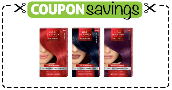 Coupons for vidal sassoon hair color